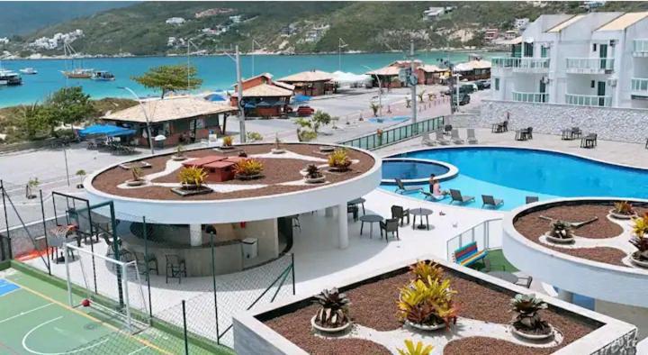 Cobertura Pe Na Areia Com Piscina Privativa E Vista Mar Na Praia Dos Anjos, Arraial Do Cabo, Para Ate 8 Pessoas المظهر الخارجي الصورة