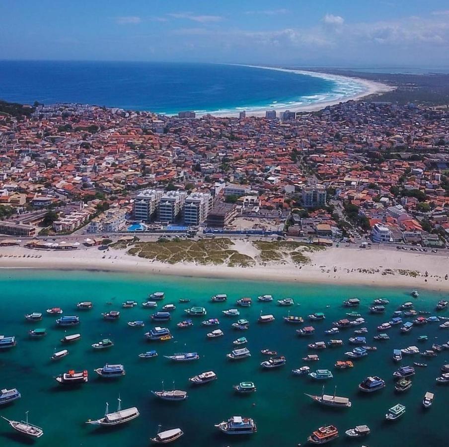 Cobertura Pe Na Areia Com Piscina Privativa E Vista Mar Na Praia Dos Anjos, Arraial Do Cabo, Para Ate 8 Pessoas المظهر الخارجي الصورة